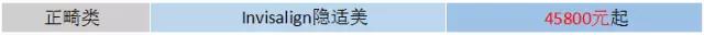 赛德阳光双十一大促 正畸类优惠价目表