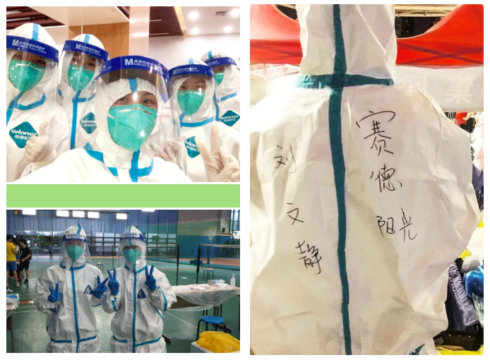 不少医护人员还连续两天报名参与,只因“健康所系,性命相托”,是身为医护人员的使命感在号召他们。